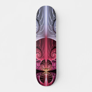 Hartslag, Abstracte Surreal Fantasy Fractal Art Persoonlijk Skateboard