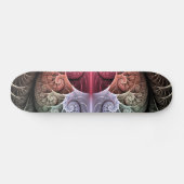 Hartslag, Abstracte Surreal Fantasy Fractal Art Persoonlijk Skateboard (Horizontaal)