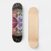 Hartslag, Abstracte Surreal Fantasy Fractal Art Persoonlijk Skateboard (Voorkant)