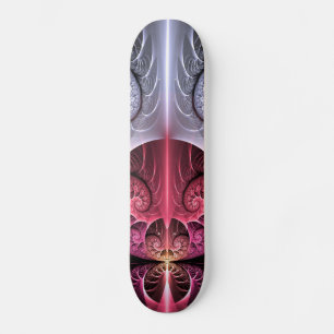 Hartslag, Abstracte Surreal Fantasy Fractal Art Persoonlijk Skateboard