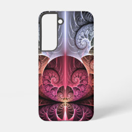 Hartslag, Abstracte Surreal Fantasy Fractal Art Samsung Galaxy Hoesje