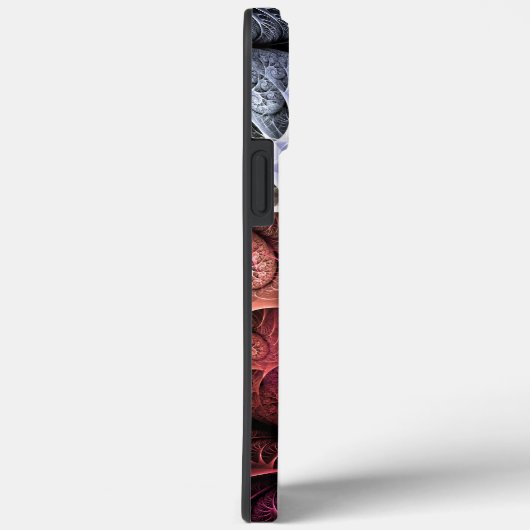 Hartslag, Abstracte Surreal Fantasy Fractal Name Case-Mate iPhone Case (Achterkant / Rechts)