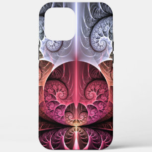 Hartslag, Abstracte Surrealistische Fantasie Fract Case-Mate iPhone Case