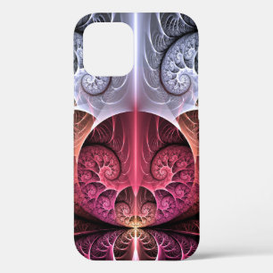 Hartslag, Abstracte Surrealistische Fantasie Fract Case-Mate iPhone Case