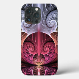 Hartslag, Abstracte Surrealistische Fantasie Fract Case-Mate iPhone Case