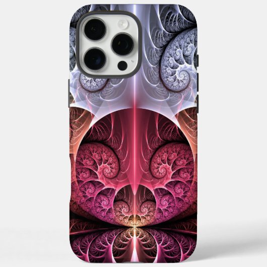 Hartslag, Abstracte Surrealistische Fantasie Fract Case-Mate iPhone Case (Achterkant)