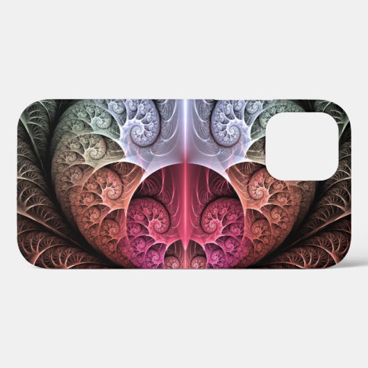 Hartslag, Abstracte Surrealistische Fantasie Fract Case-Mate iPhone Case (Achterkant (horizontaal))