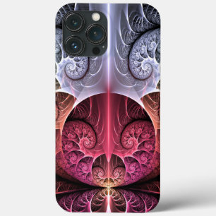 Hartslag, Abstracte Surrealistische Fantasie Fract Case-Mate iPhone Case