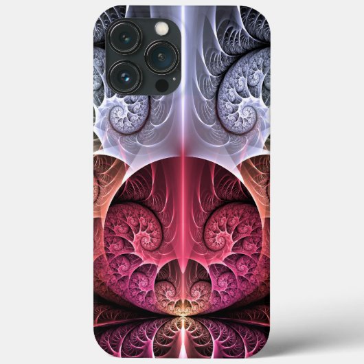 Hartslag, Abstracte Surrealistische Fantasie Fract Case-Mate iPhone Case (Achterkant)