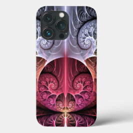Hartslag, Abstracte Surrealistische Fantasie Fract Case-Mate iPhone Case