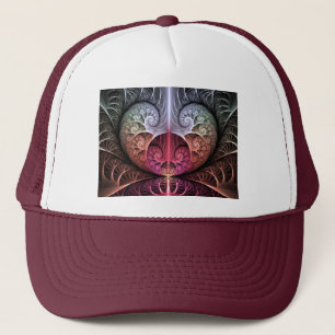 Hartslag, Abstracte Surrealistische Fantasie Fract Trucker Pet