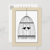  hartslag Baby Vervaldatum bekendmaking Aankondigingskaart (Voorkant / Achterkant)