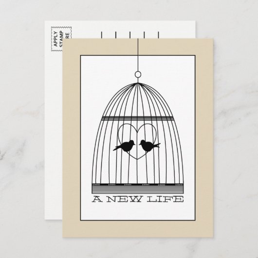  hartslag Baby Vervaldatum bekendmaking Aankondigingskaart (Voorkant / Achterkant)