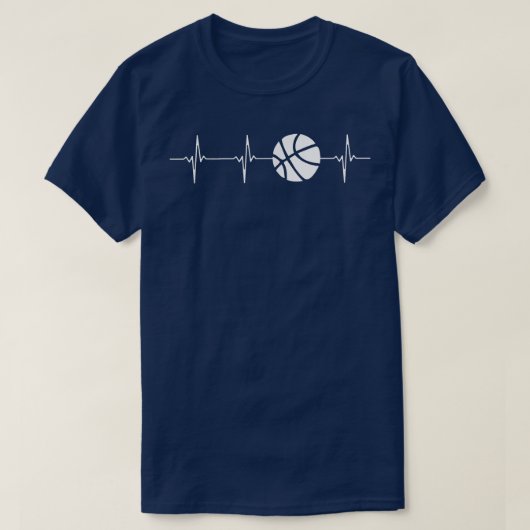Hartslag Basketball all T-shirt (Design voorkant)