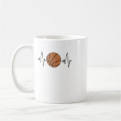 Hartslag Basketball Koffiemok (Links)