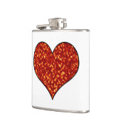 Hartslag bij brand heupfles (Links)