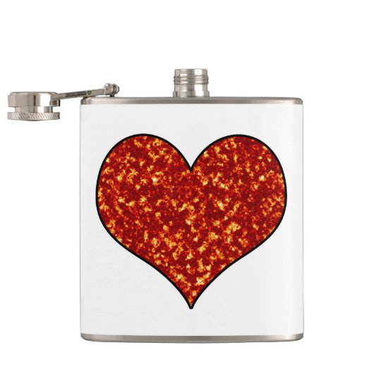 Hartslag bij brand heupfles (Geopend)