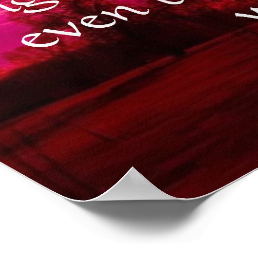 Hartslag bij brand poster (Hoek)