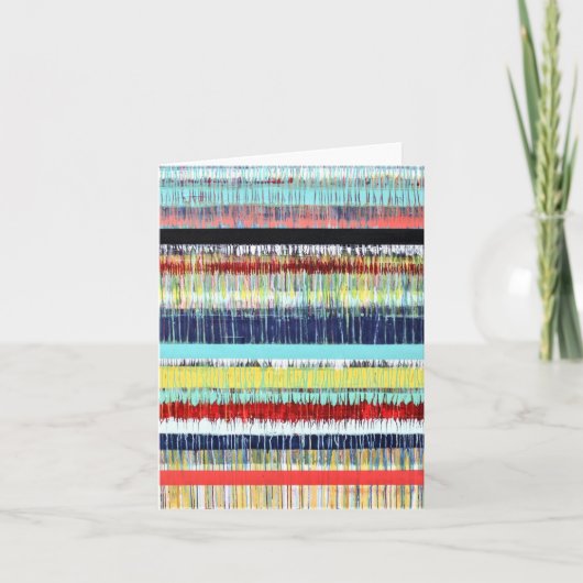 Hartslag Blank Notecard Kaart (Voorkant)