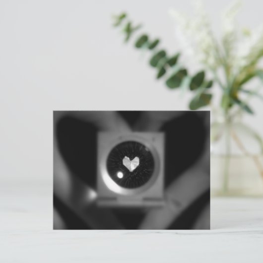 hartslag briefkaart (Staand voorkant)