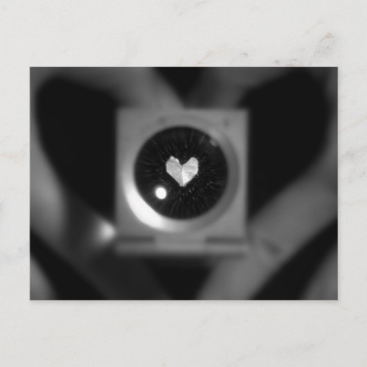 hartslag briefkaart (Voorkant)