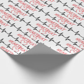 hartslag cadeaupapier (Hoek)