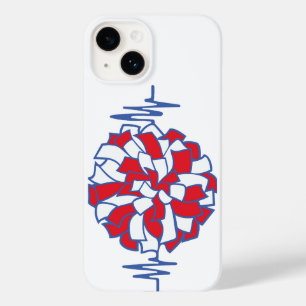 Hartslag Cheer Pom-Pom Grafisch Case-Mate iPhone 14 Hoesje
