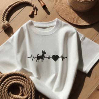 Hartslag chihuahua t-shirt