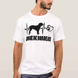 Hartslag - Dogo Argentino - Hond Beste Vriend T-shirt