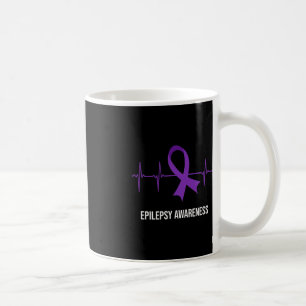 Hartslag ECG Ontwerp Epilepsie Bewustzijn Koffiemok