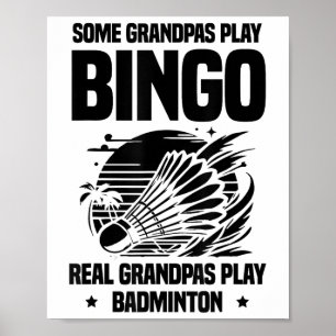 Hartslag Ecg Shuttle Badminton Speler Shuttle Poster