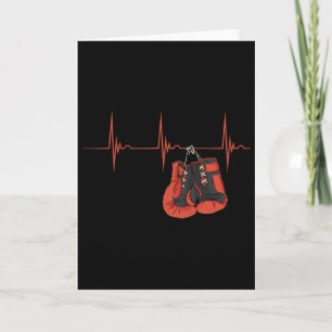 Hartslag Ekg Pols Bokhandschoenen Kickboksen Mma B Kaart