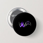 Hartslag Epilepsie Lintepilepsie Aandoening AWAREN Ronde Button 5,7 Cm (Voorkant /achterkant)