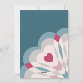 hartslag feestdagenkaart (Achterkant)