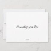  hartslag Floral Wreath Happy Valentine Dag Feestdagenkaart (Achterkant)