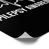Hartslag Hartepilepsie Bewustzijn Epileptische pul Poster (Hoek)