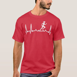 hartslag hartslag hartslag sport puls t-shirt