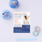 Hartslag, huisarts, verpleegkundige, arts flyer (Enkel)