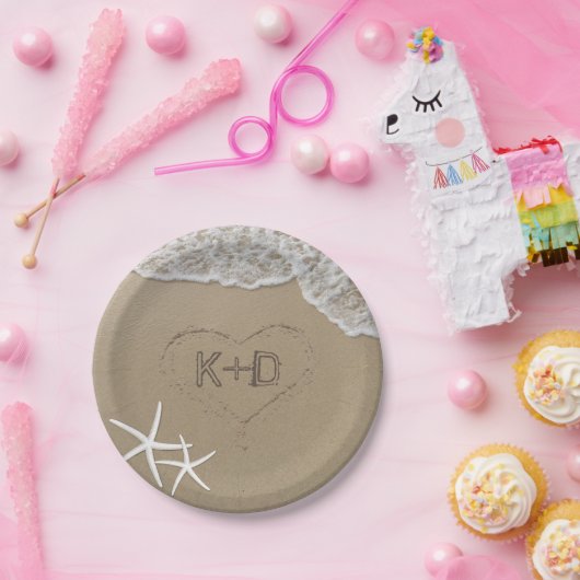 Hartslag in de Zandstaartwiekring Papieren Bordje (Feest)