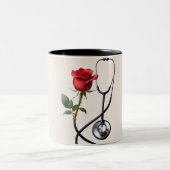 Hartslag in een beker: Stethoscoop Mok (Center)