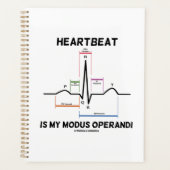 hartslag is mijn bewegingsoperandi-elektrocardiogr planner (Voorkant)