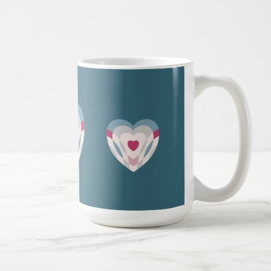 hartslag koffiemok (Rechts)