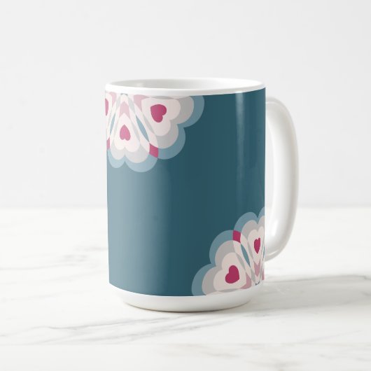 hartslag koffiemok (Voorkant rechts)