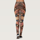 Hartslag Mandala Leggings (Achterkant)