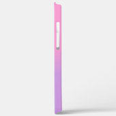 Hartslag met ventilator en vlinder op roze regenbo Case-Mate iPhone case (Achterkant / Links)