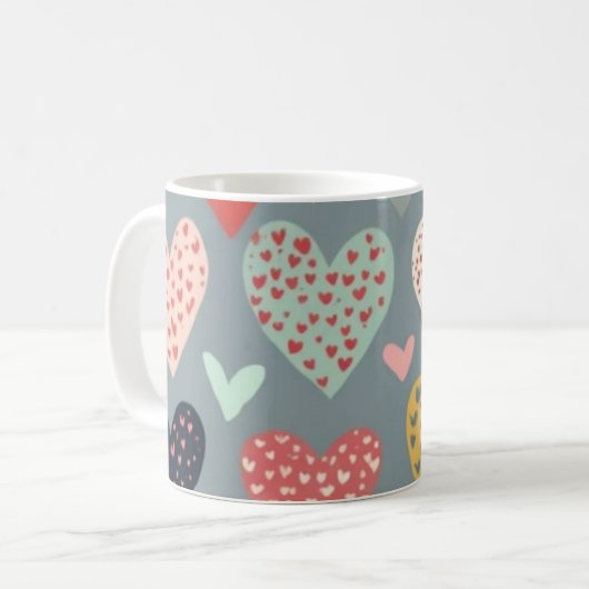 hartslag mok (Voorkant links)