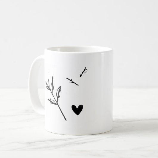 hartslag mok (Voorkant links)