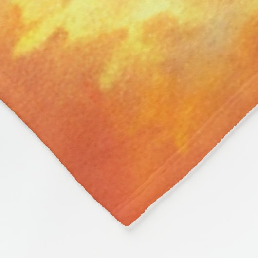 Hartslag op de vuurbak fleece deken (Hoek)