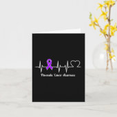 Hartslag Pancreaskanker krijger Kaart (Gele Bloem)