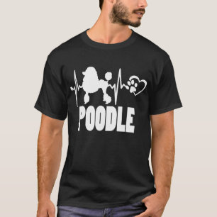 Hartslag – Poedel - Hond Beste Vriend T-shirt